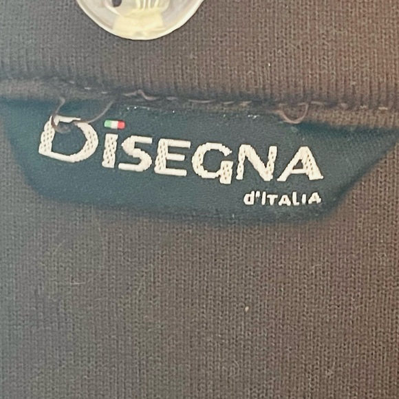 DISEGNA Italy Brown Wool Mix Zip Up Jacket size L - Picture 6 of 9